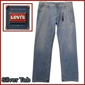 Levi's 2005 Silver Tab Baggy-Fit Straight-leg Jeans Men's 36x34